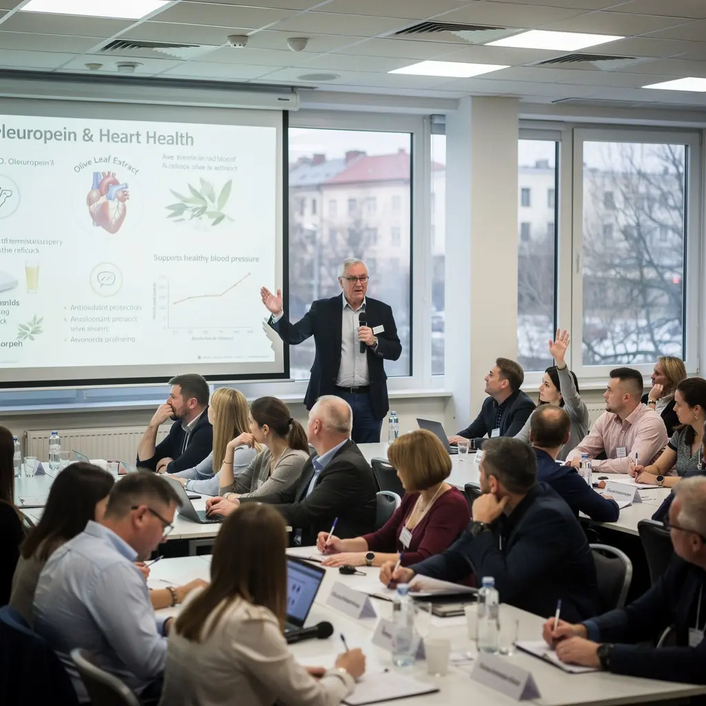 Mediterranean gold pakuotė su alyvmedžio lapų ekstraktu.