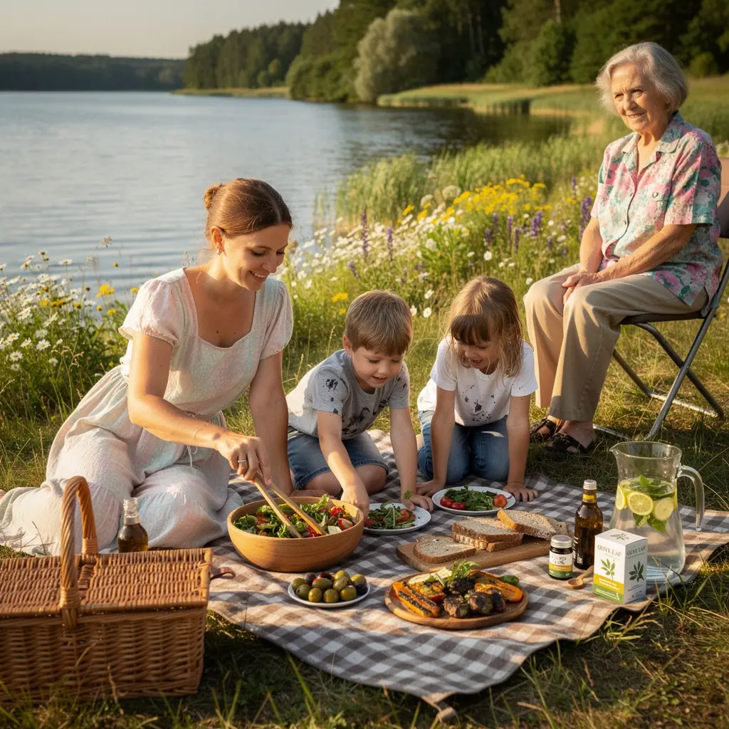 Oleuropeino molekulės struktūra, skirta kraujo spaudimo balansui.